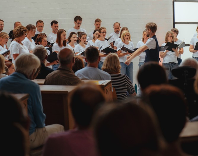 kalikoer, ein junger Chor aus Immenstadt im Allgäu beim Chorfest 2026 in Immenstadt.
